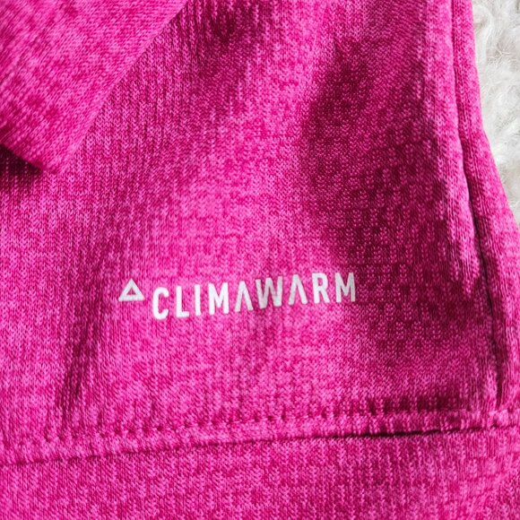 Adidas Women's Pink Long Sleeve Gym Training Run Full Zip Hoodie Jacket Size S - Picture 10 of 11